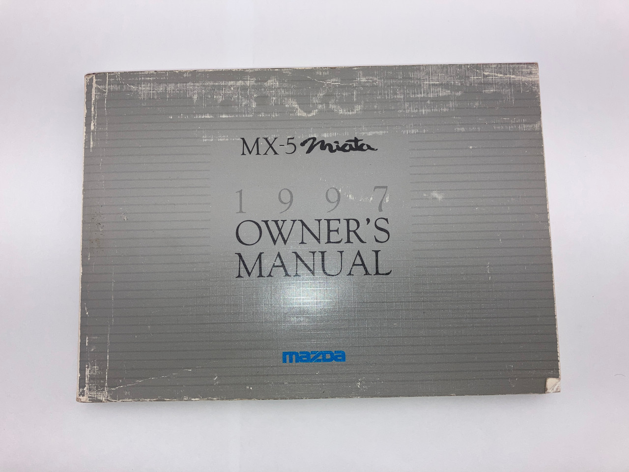 1997 Mazda Miata Factory Owner's Manual w/ Case / NA107 - Redline