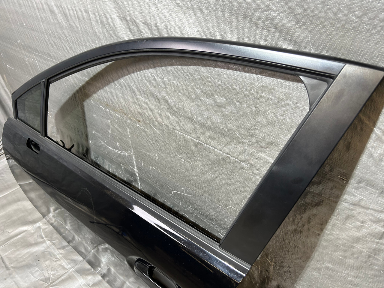 2022-2024 Subaru WRX Driver Front Door Assembly / Crystal Black