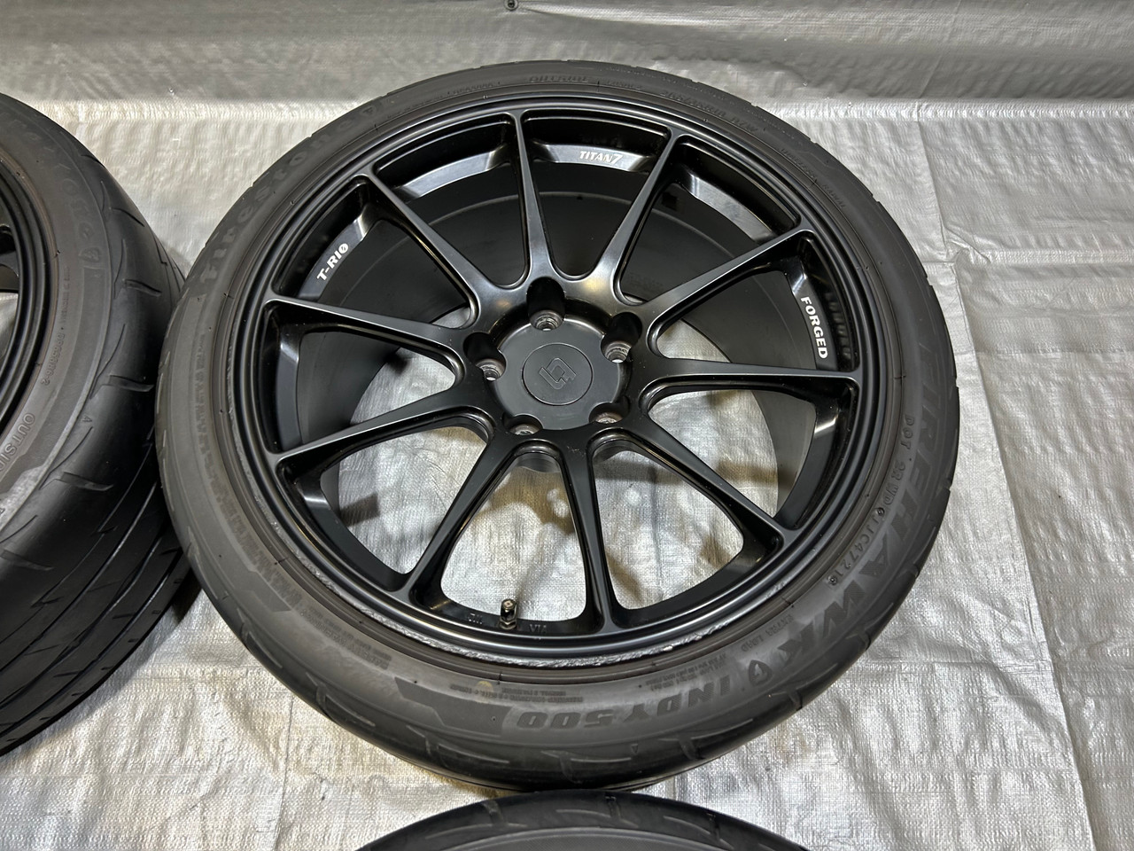 '07 Honda Civic Type R 10台セット 2017-2021 Honda Civic Type R FK8 Titan7 T-R10 18