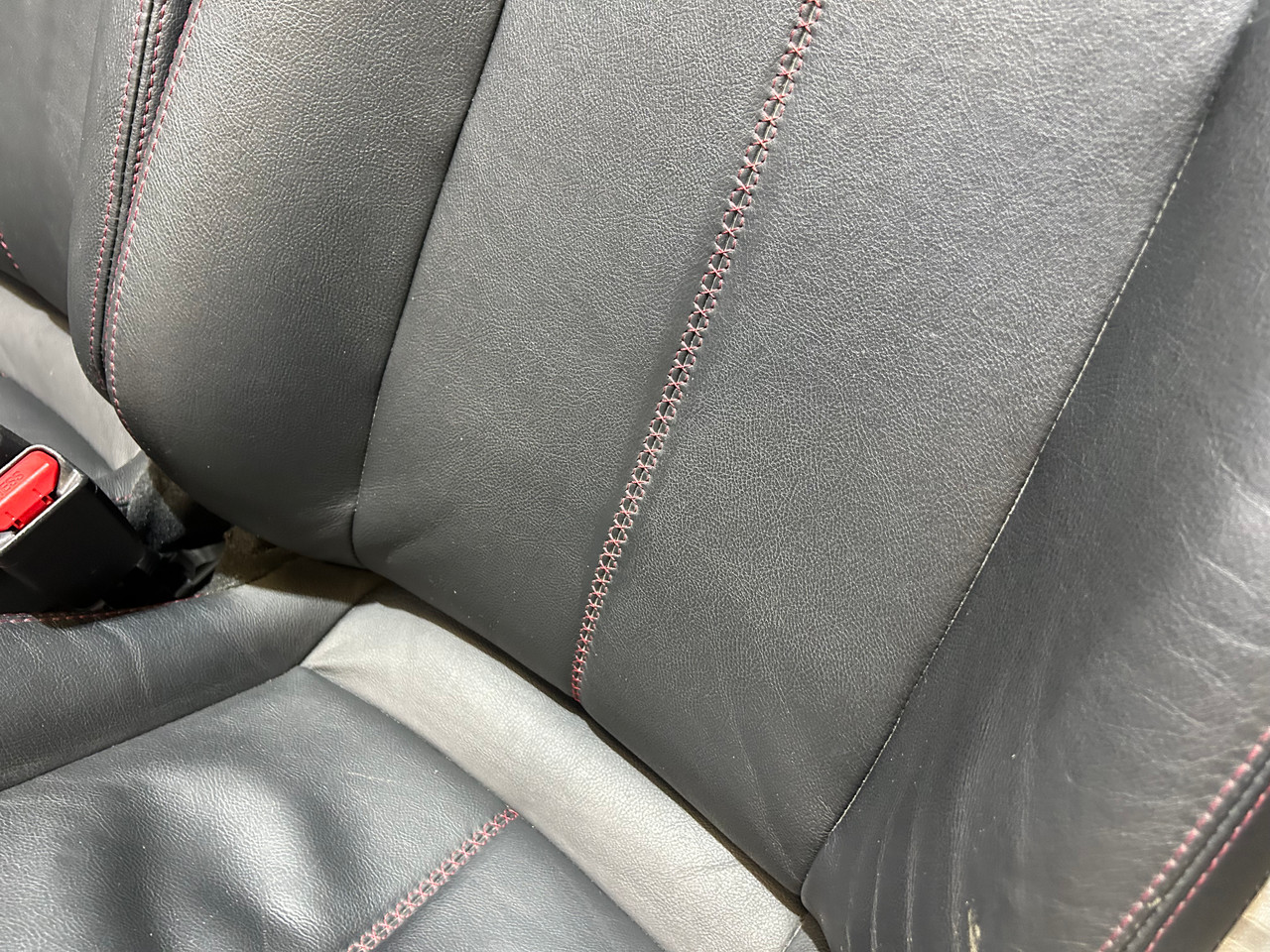 2016-2023 Mazda Mx5 Miata GT Black Leather Seats / Pair / ND049