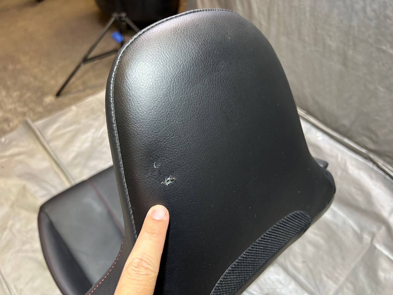 2016-2023 Mazda Mx5 Miata GT Black Leather Seats / Pair / ND049