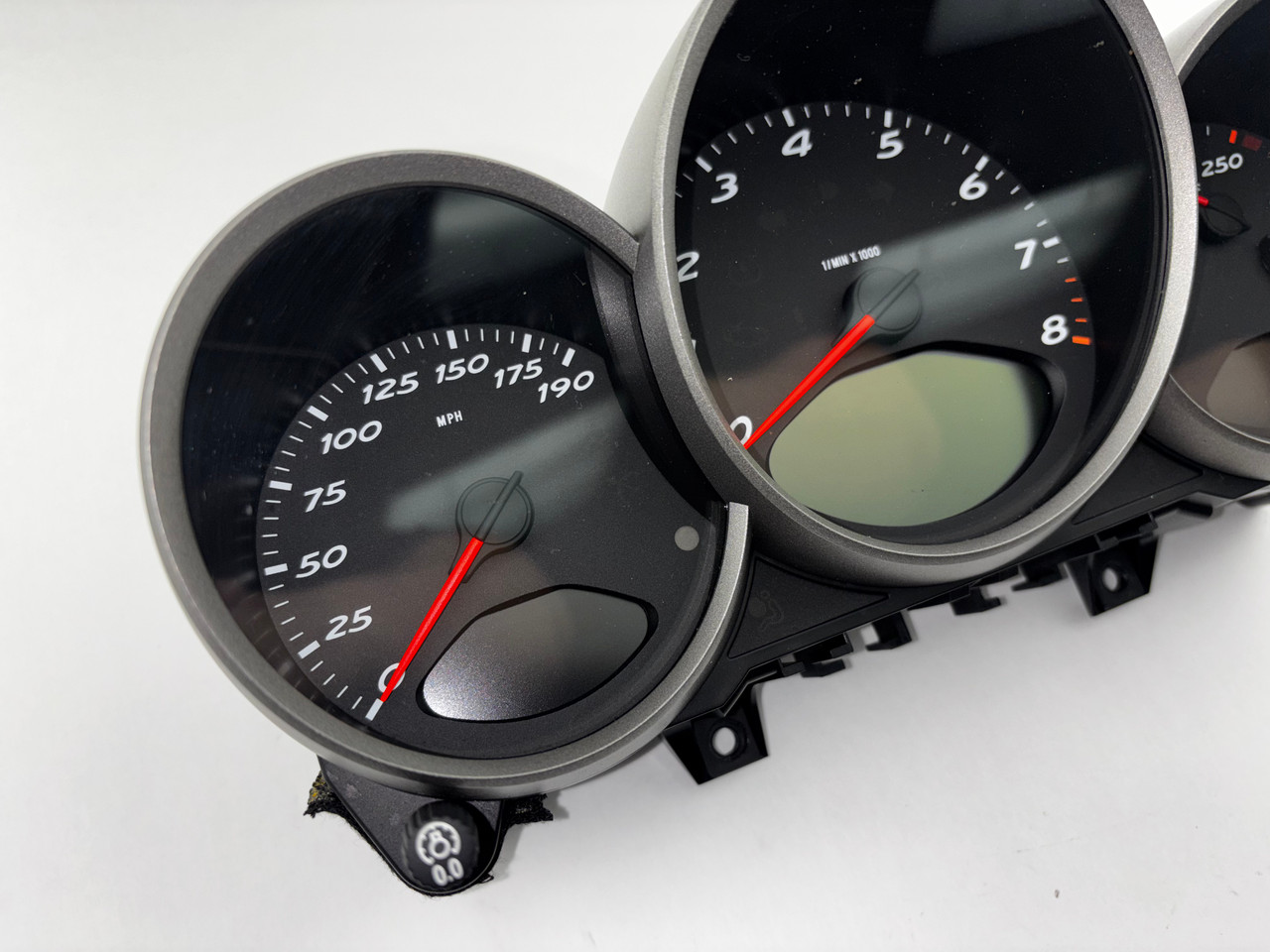 2009-2012 Porsche 987 Boxster S Instrument Gauge Cluster / Manual