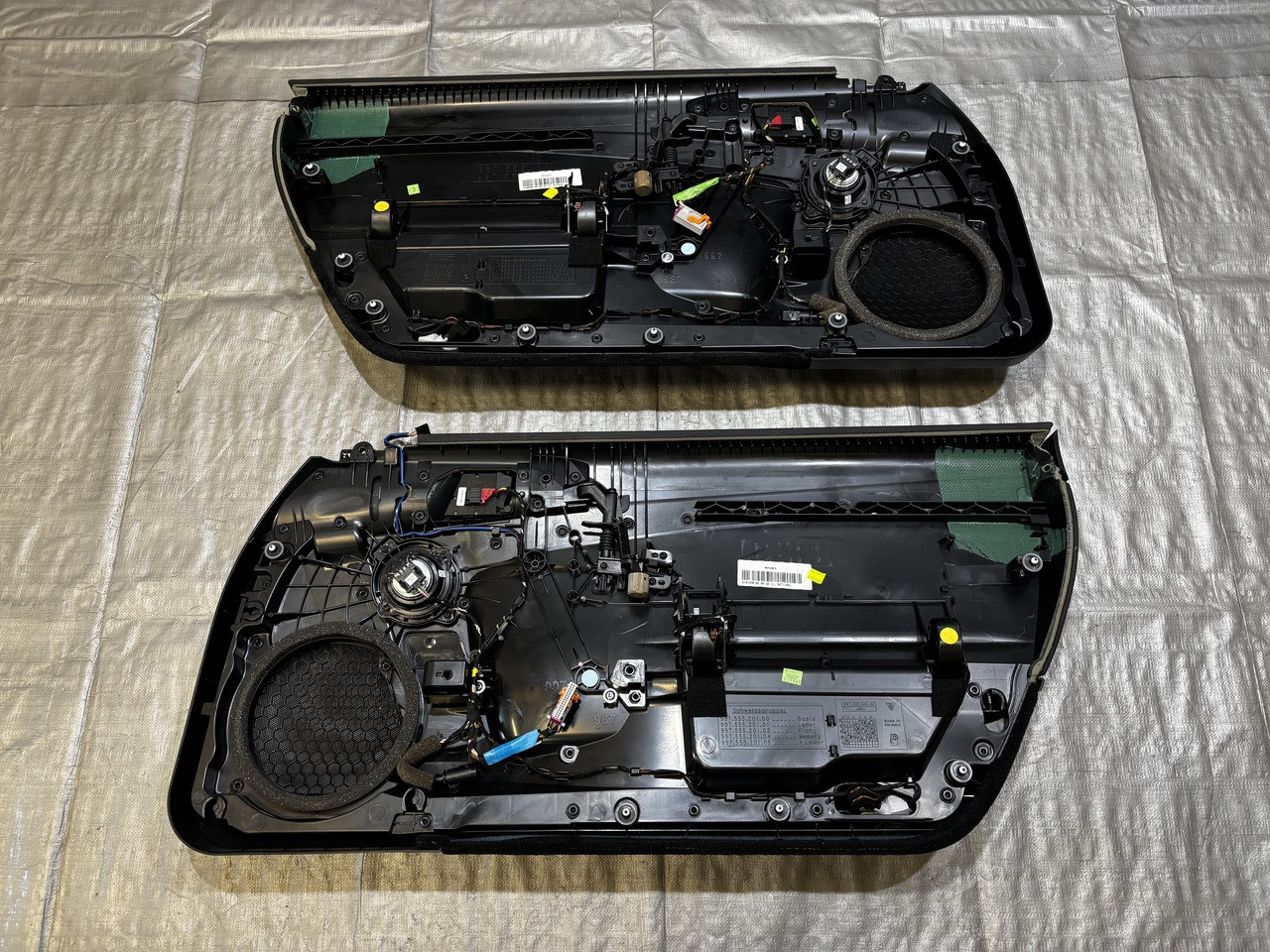 2005-2012 Porsche 987 Boxster / Cayman Interior Door Panels / Pair