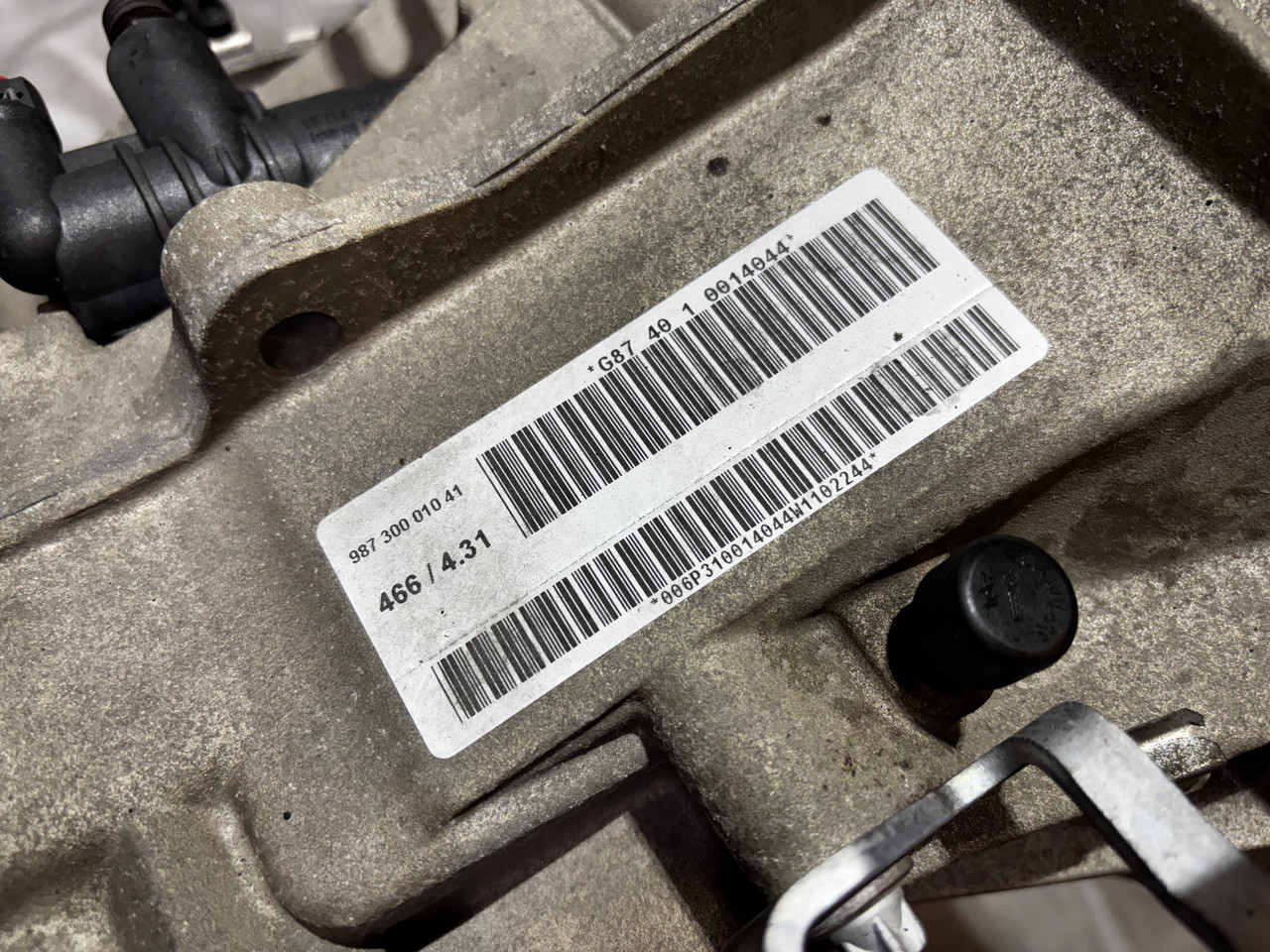 2009-2012 Porsche 987 Boxster S 3.4l 6 Speed Manual Transmission