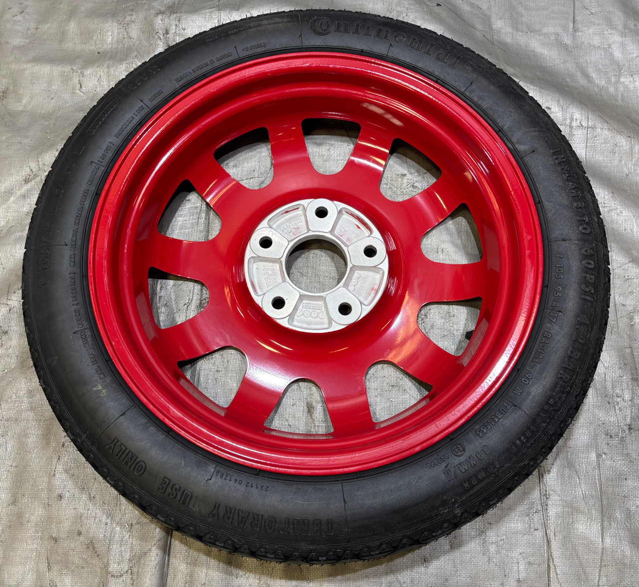 1997-2004 Porsche 986 Boxster / 996 911 Spare Wheel Tire w/ Cover