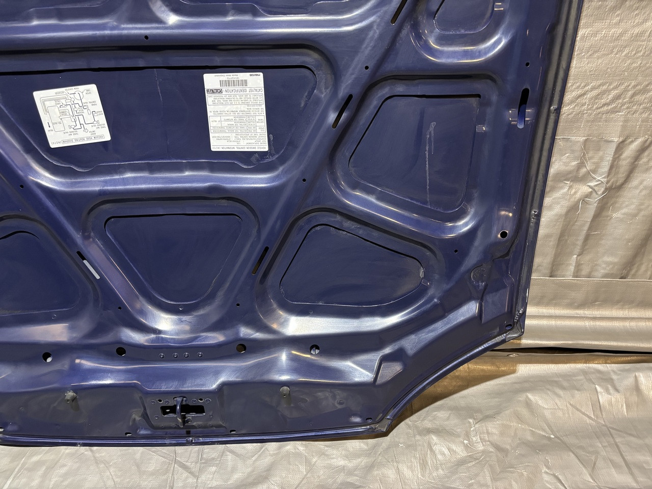 1999-2005 Mazda Miata Aluminum Hood Panel / Midnight Blue Mica