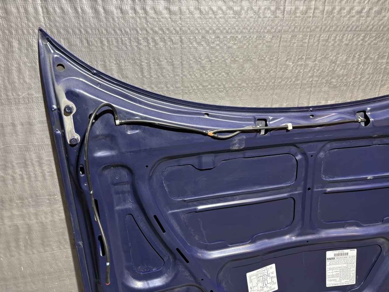1999-2005 Mazda Miata Aluminum Hood Panel / Midnight Blue Mica