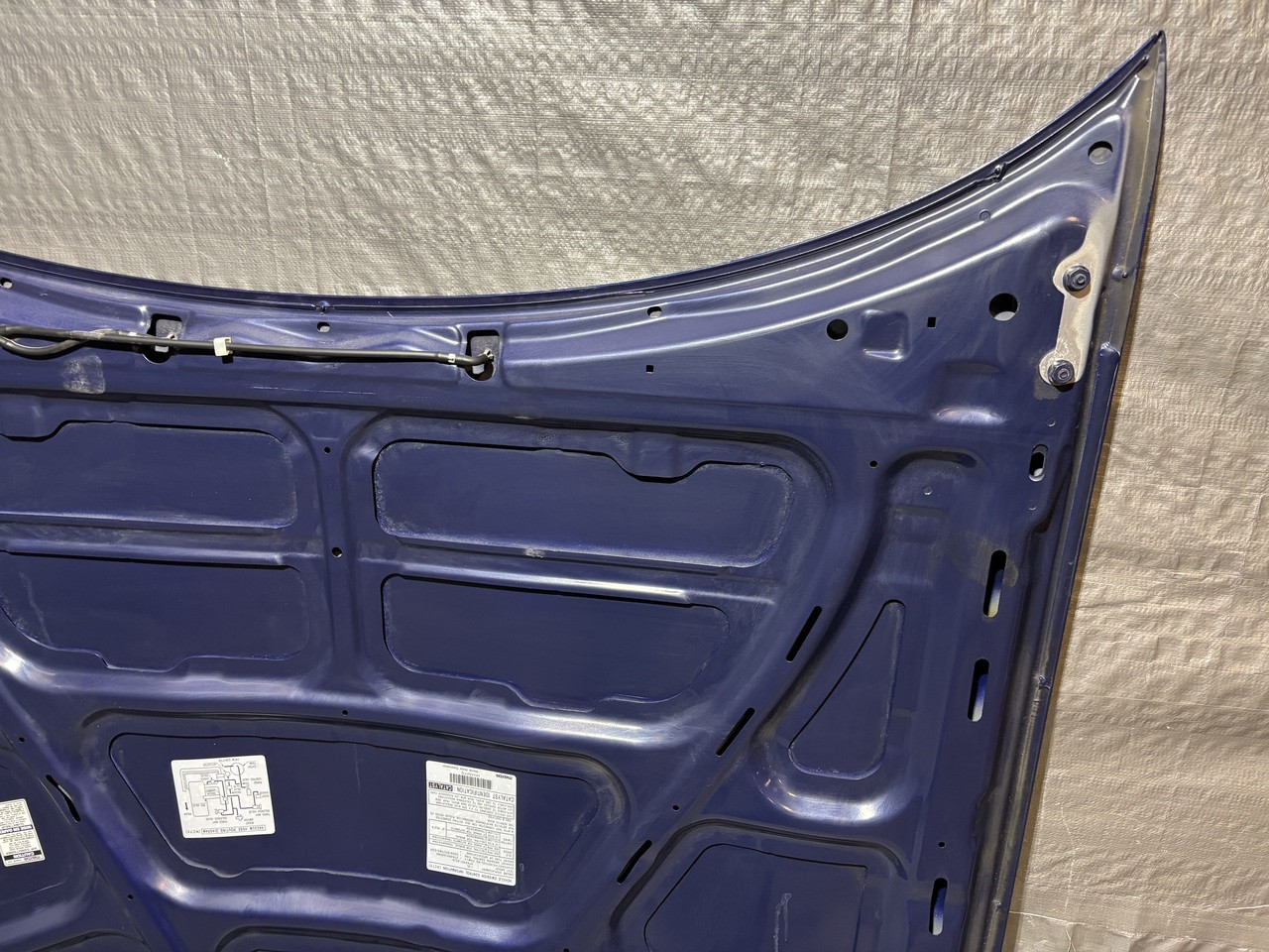 1999-2005 Mazda Miata Aluminum Hood Panel / Midnight Blue Mica