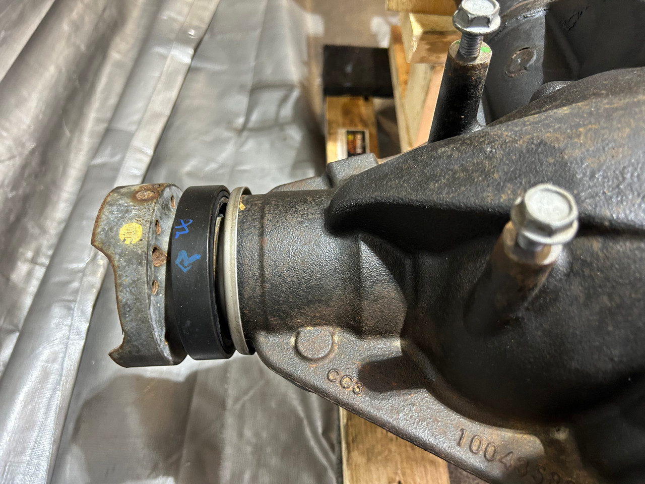 2020-2024 Jeep Gladiator JT Dana 44 Wide Track Rear Axle Assembly