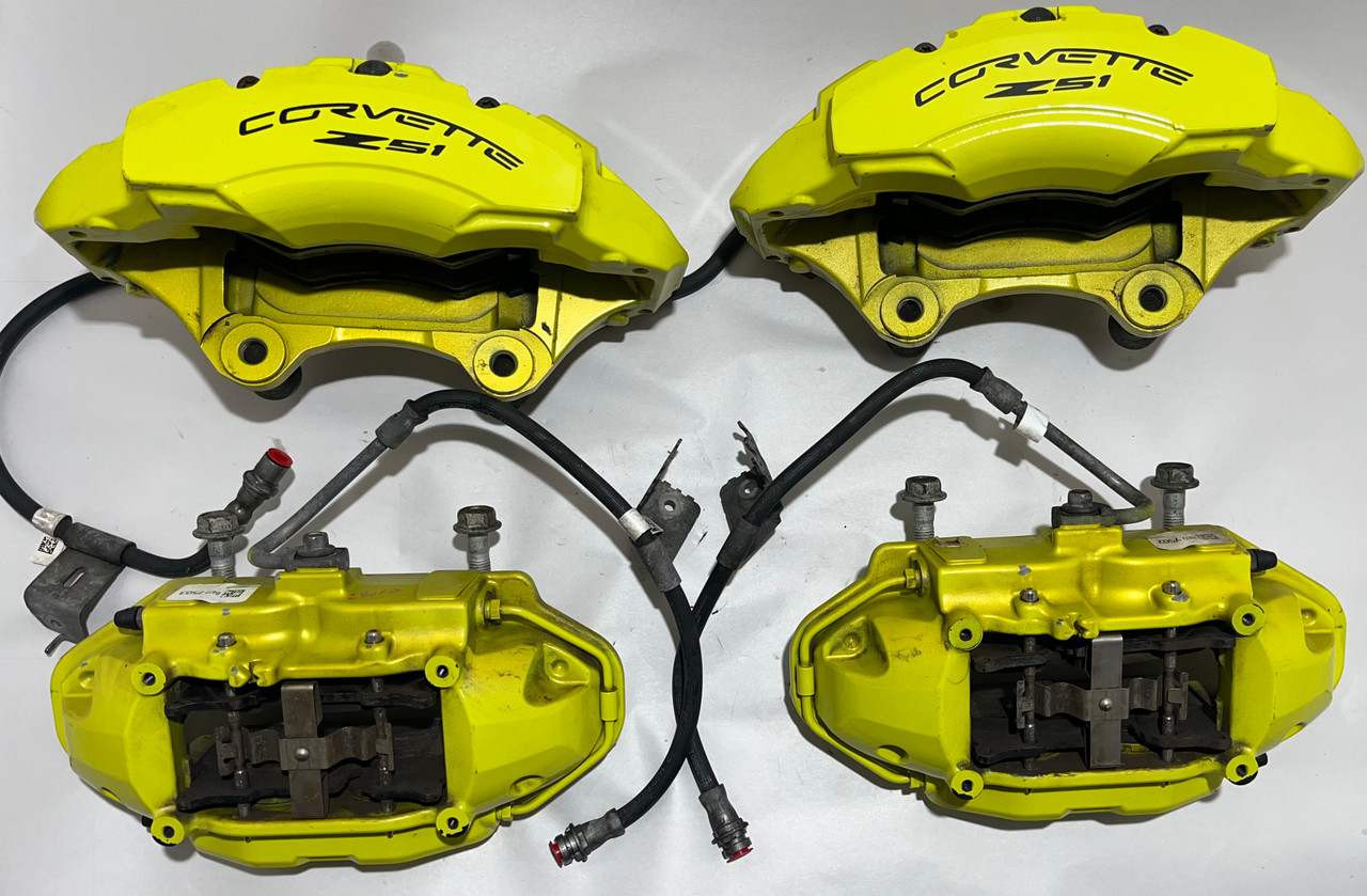 2020-2022 Chevrolet C8 Corvette Stingray Z51 OEM Brake Calipers