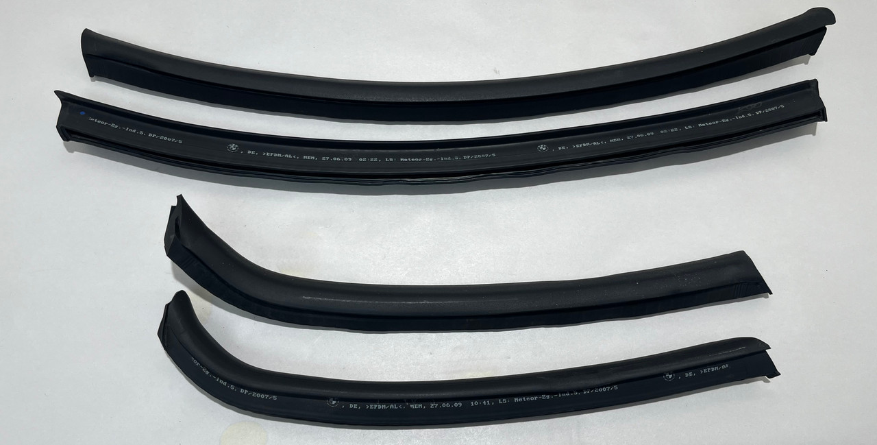 2009-2016 BMW E89 Z4 Convertible Top Seals / Weatherstripping