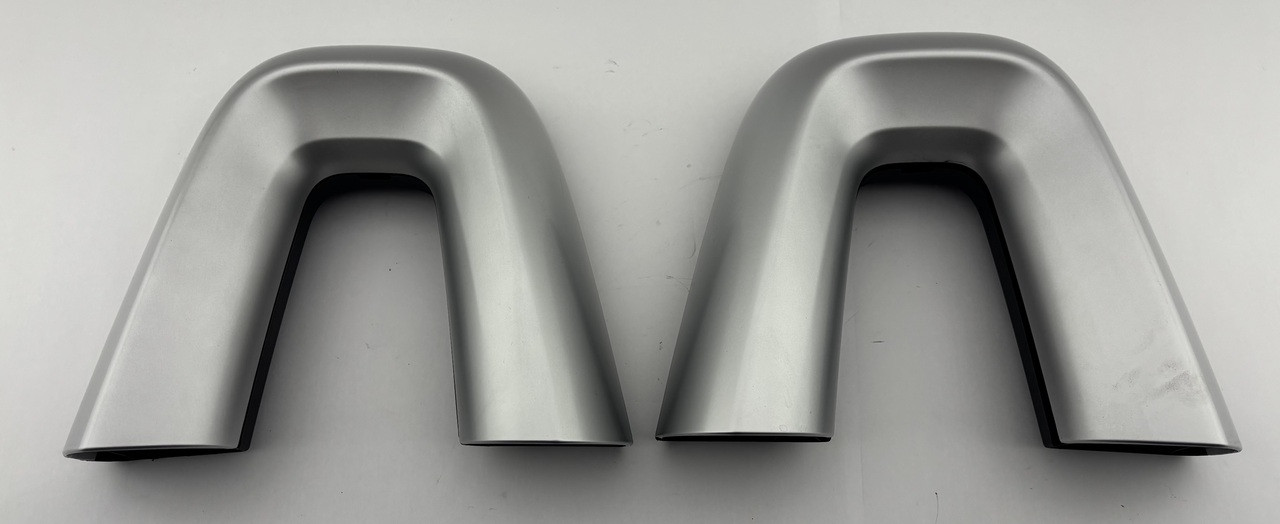 2009-2016 E89 BMW Z4 OEM Roll Hoop Covers / Silver / Pair / Z4908