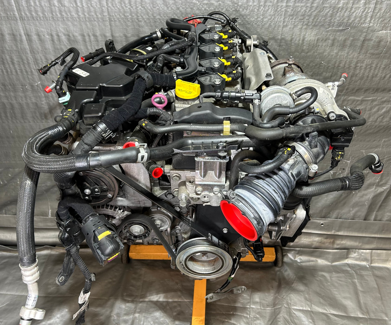 2017-2018 Fiat 124 Spider 1.4l Multiair Engine Long Block / Manual