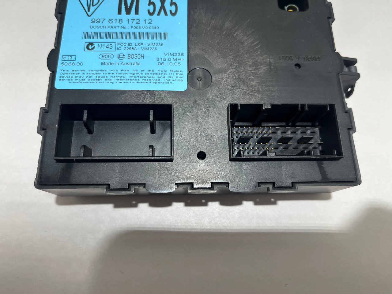 2005-2006 Porsche 987 Cayman S 3.4l ECU DME KIT / Immobilizer
