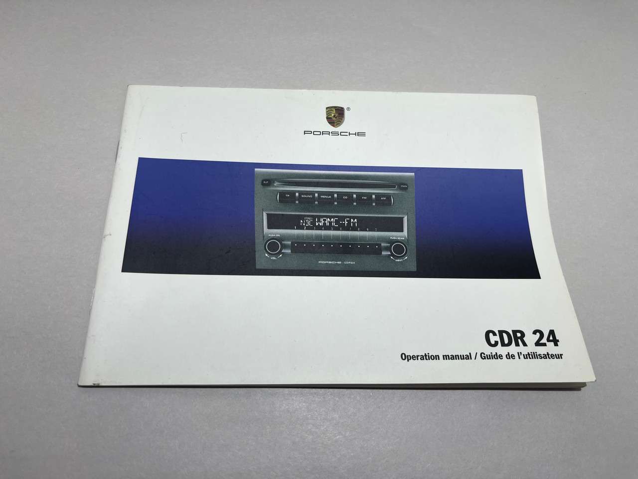 2006 Porsche 987 Cayman S Owner's Manual w/ Case / BC033 - Redline