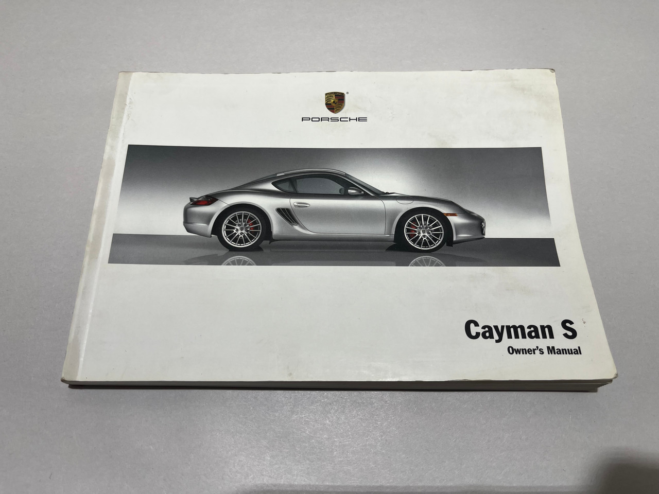 2006 Porsche 987 Cayman S Owner's Manual w/ Case / BC033 - Redline
