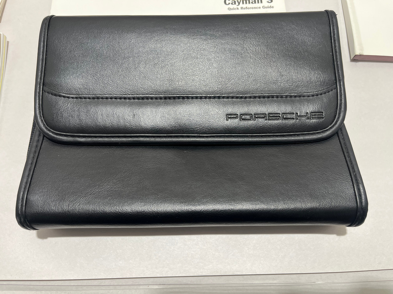 2006 Porsche 987 Cayman S Owner's Manual w/ Case / BC033 - Redline