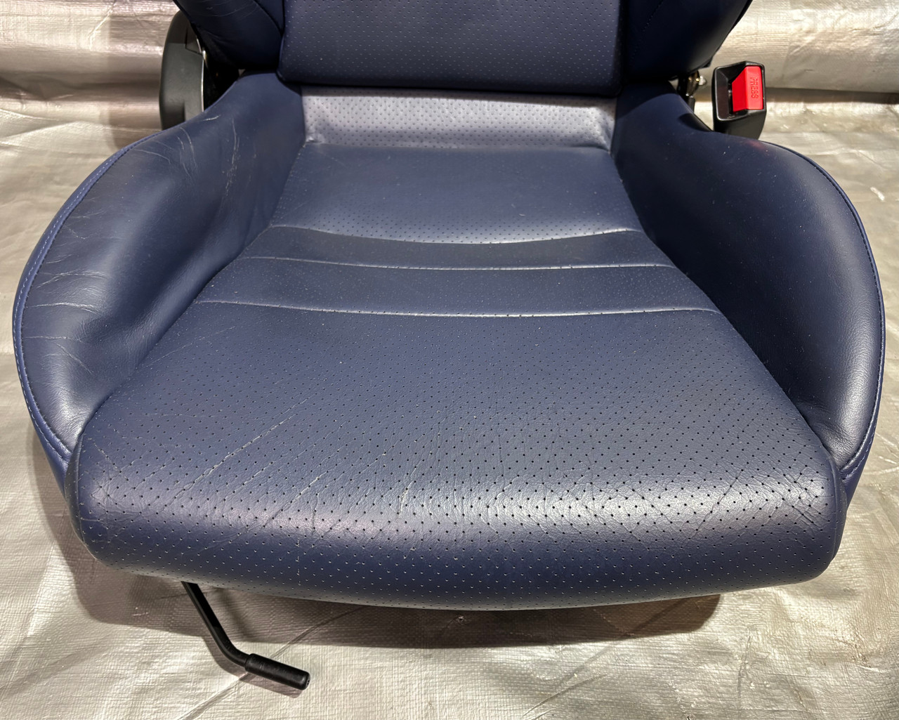 2000-2005 Honda S2000 OEM Blue Leather Seats / Pair / HS008