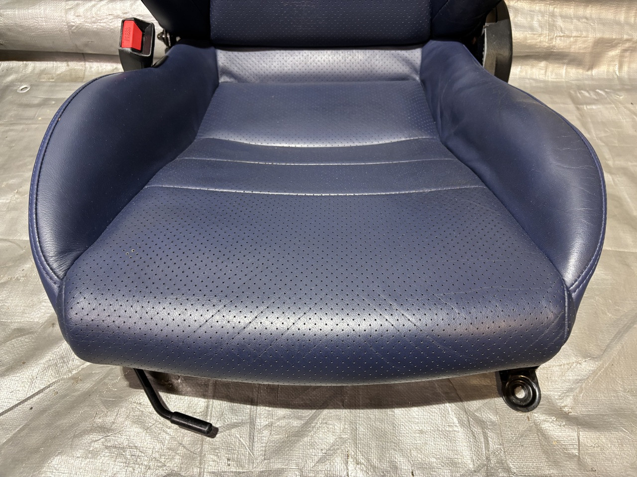 2000-2005 Honda S2000 OEM Blue Leather Seats / Pair / HS008