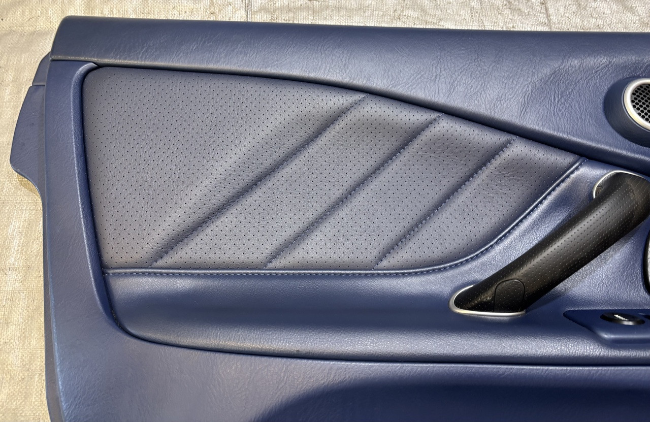 2002-2003 Honda S2000 Interior Door Panels / Pair / Blue / HS008