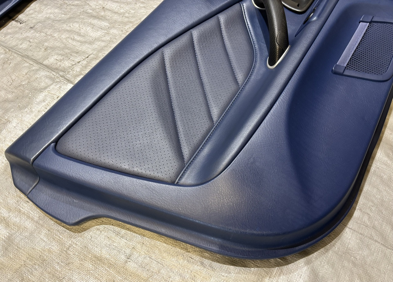 2002-2003 Honda S2000 Interior Door Panels / Pair / Blue / HS008