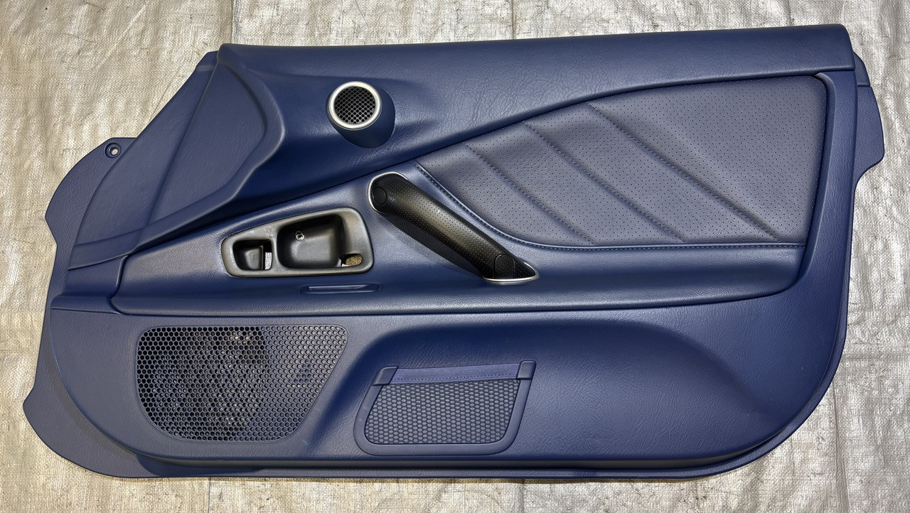 2002-2003 Honda S2000 Interior Door Panels / Pair / Blue / HS008