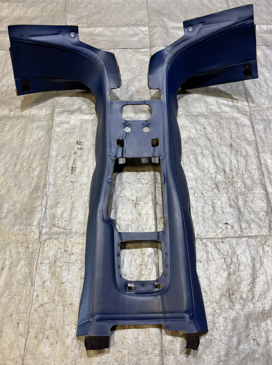 2000-2009 Honda S2000 Center Console Leather Apron Surround / Blue