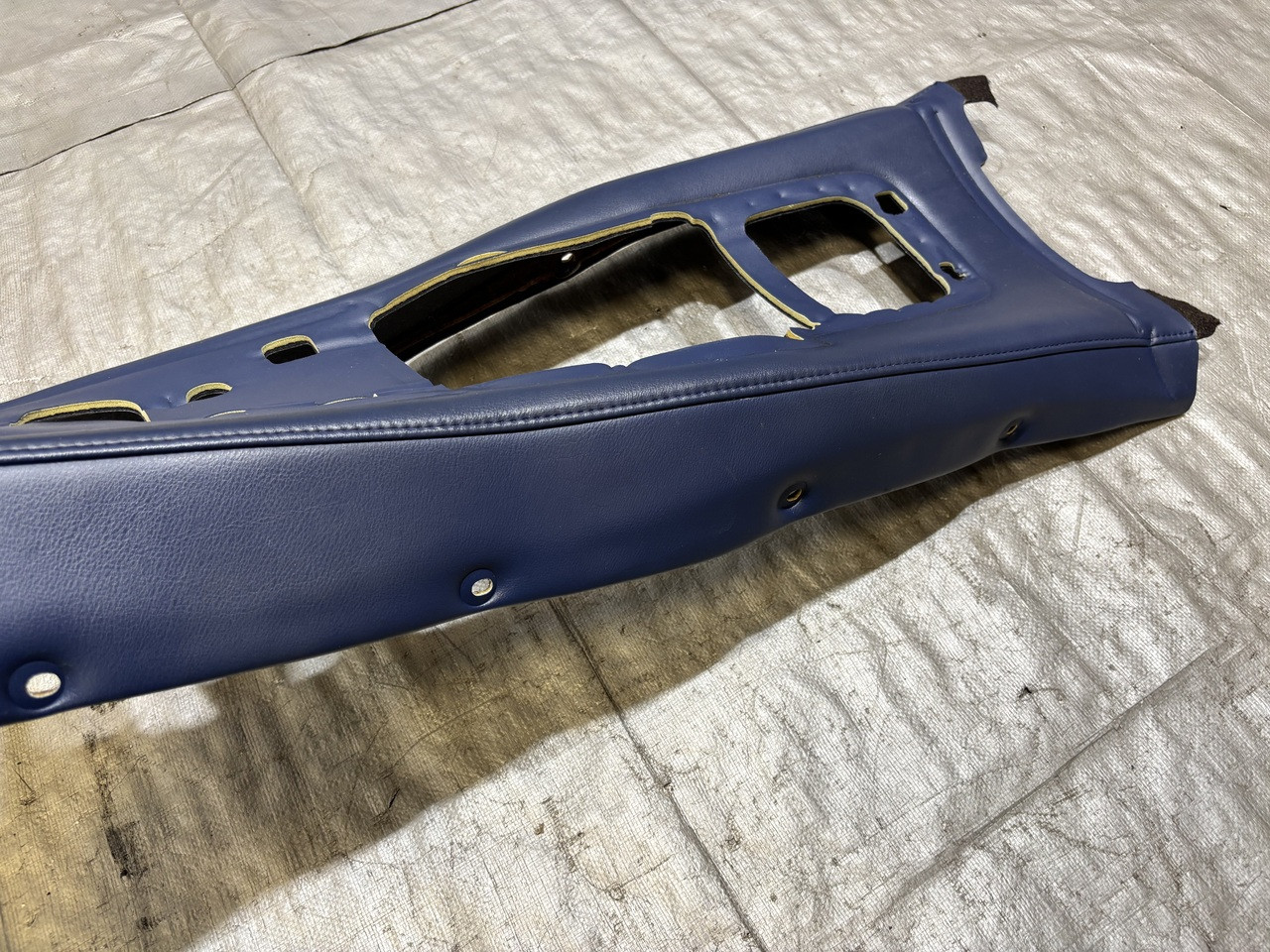 2000-2009 Honda S2000 Center Console Leather Apron Surround / Blue
