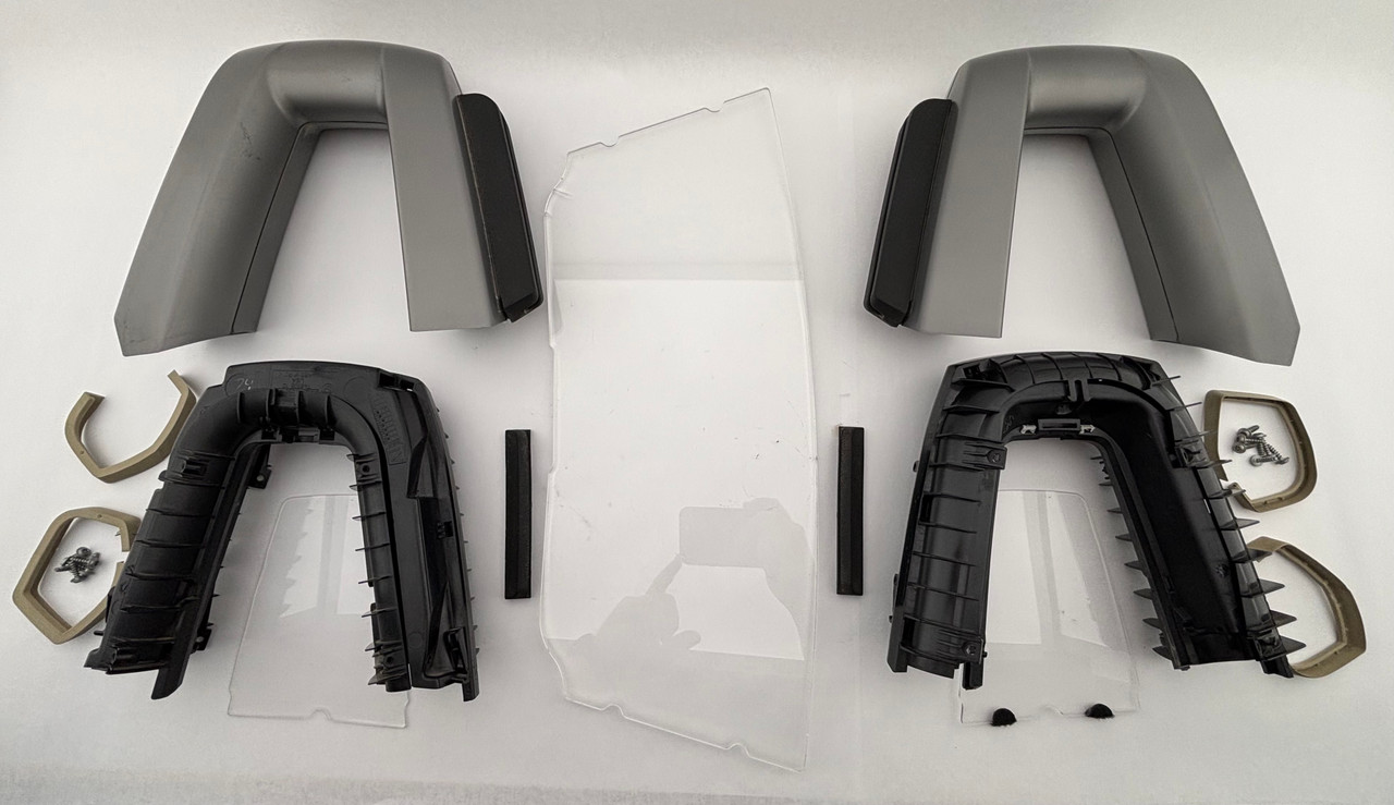 2003-2008 E85 BMW Z4 Convertible Roll Hoop Covers w/ Lexan