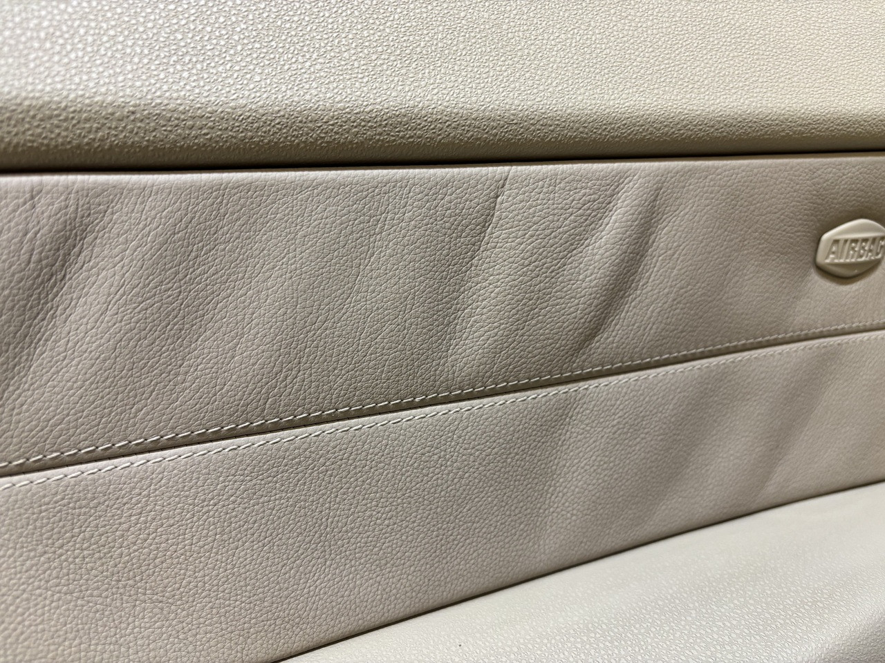 2003-2008 E85 E86 BMW Z4 Leather Door Panels / Oregon Beige / Pair