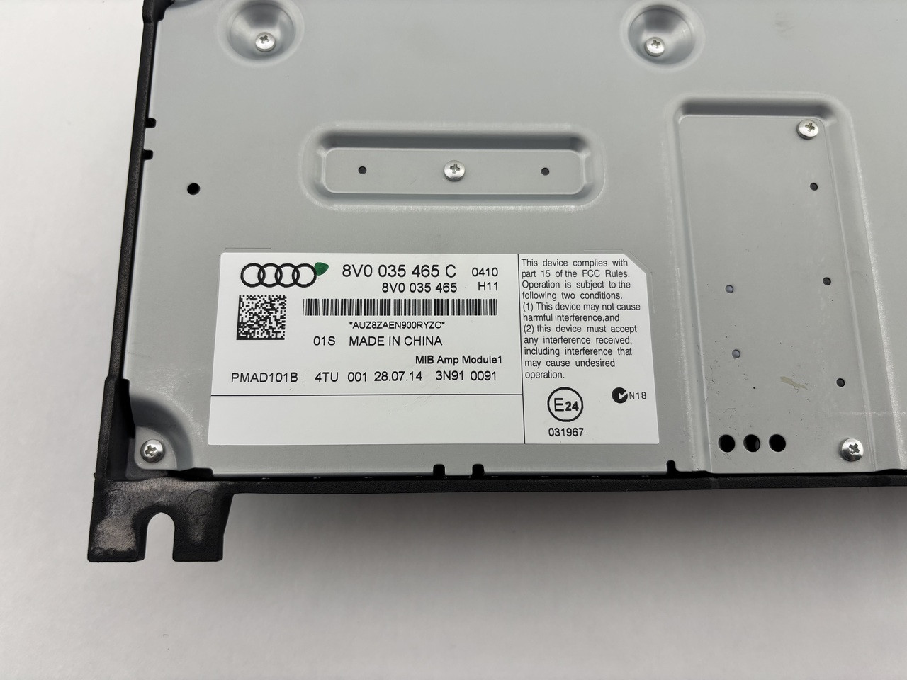 2015-2016 Audi S3 Bang & Olufsen Premium Audio Amplifier