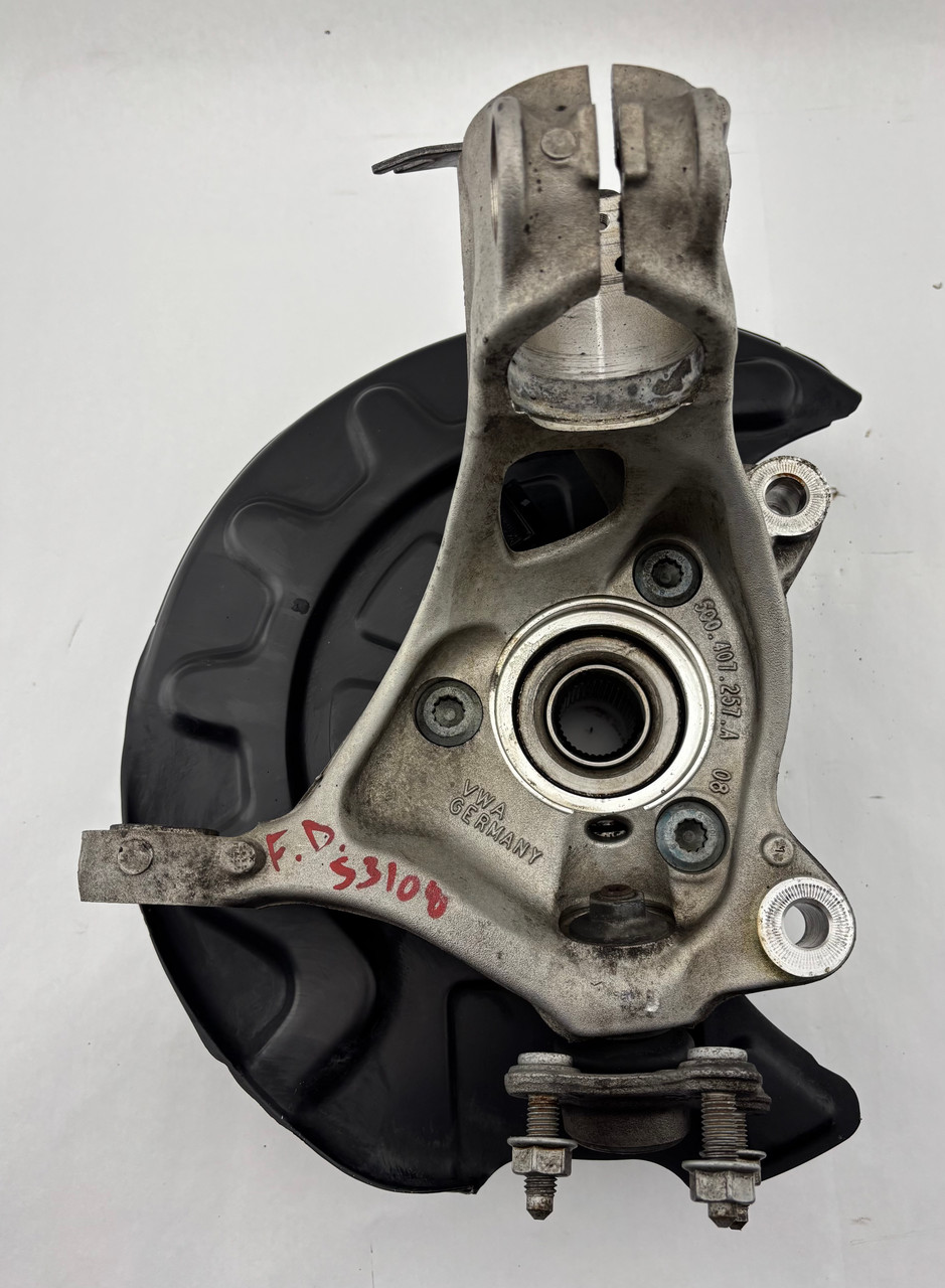 2015-2020 Audi A3 S3 Driver Front Spindle Hub Assembly / 66K S3108