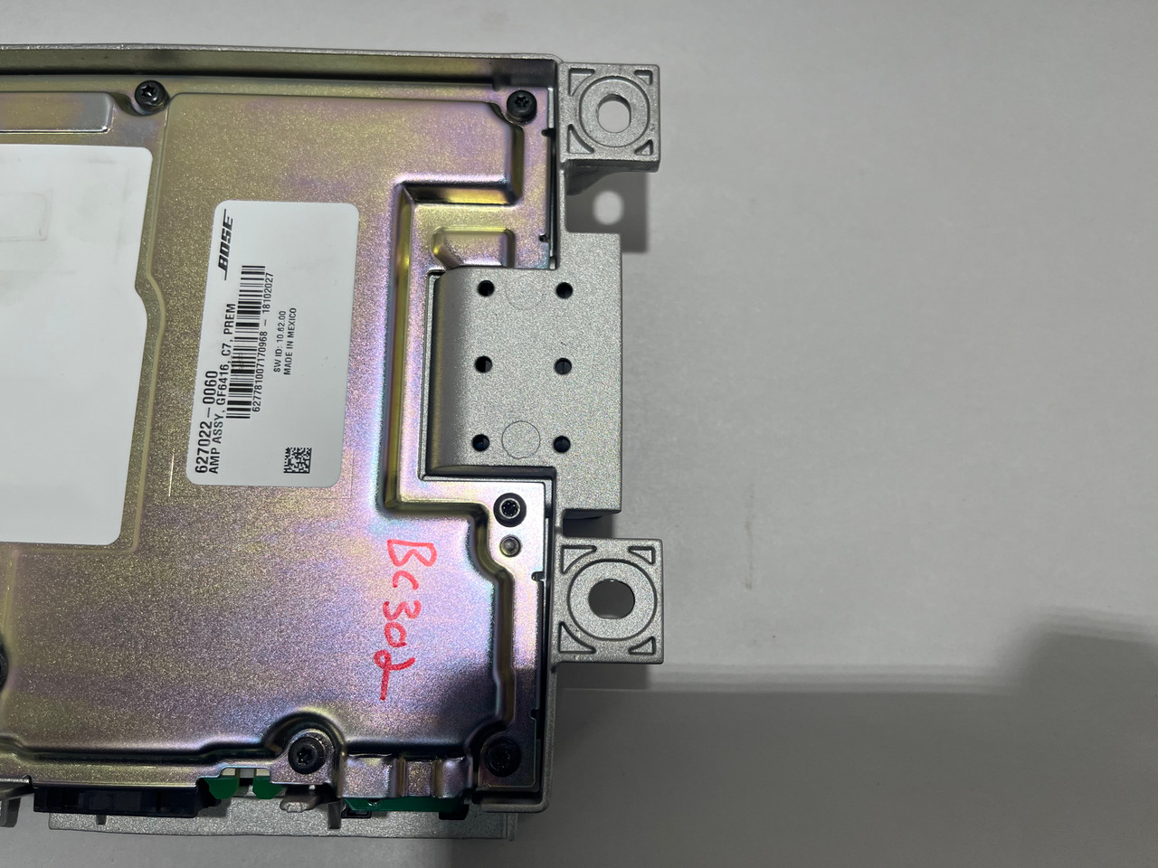 2017-2019 Porsche 718 Boxster Cayman Bose Audio Amplifier