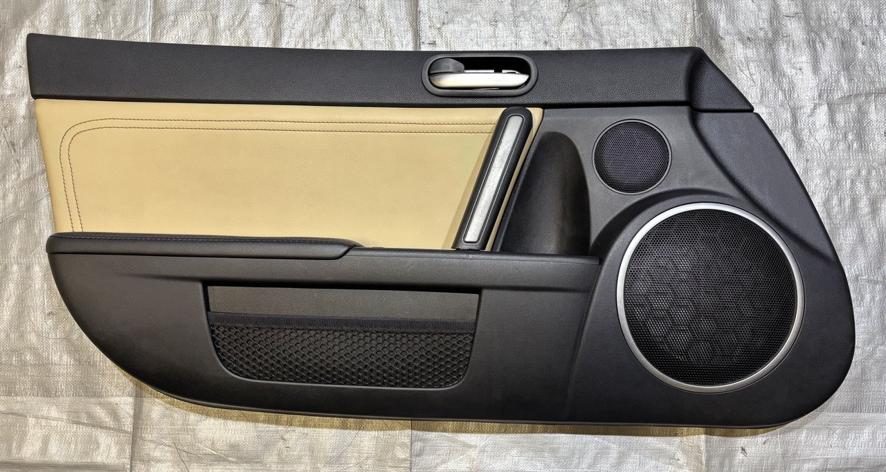 2009-2015 Mazda MX5 Miata Leather Door Panels / Dune Beige / NC106
