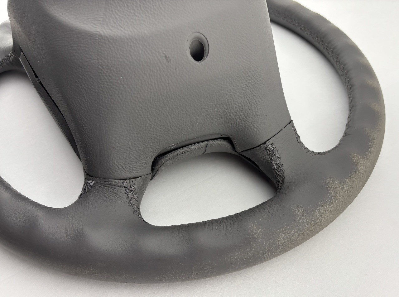 1997-1999 Porsche 986 Boxster / 996 911 Gray Leather 4 Spoke