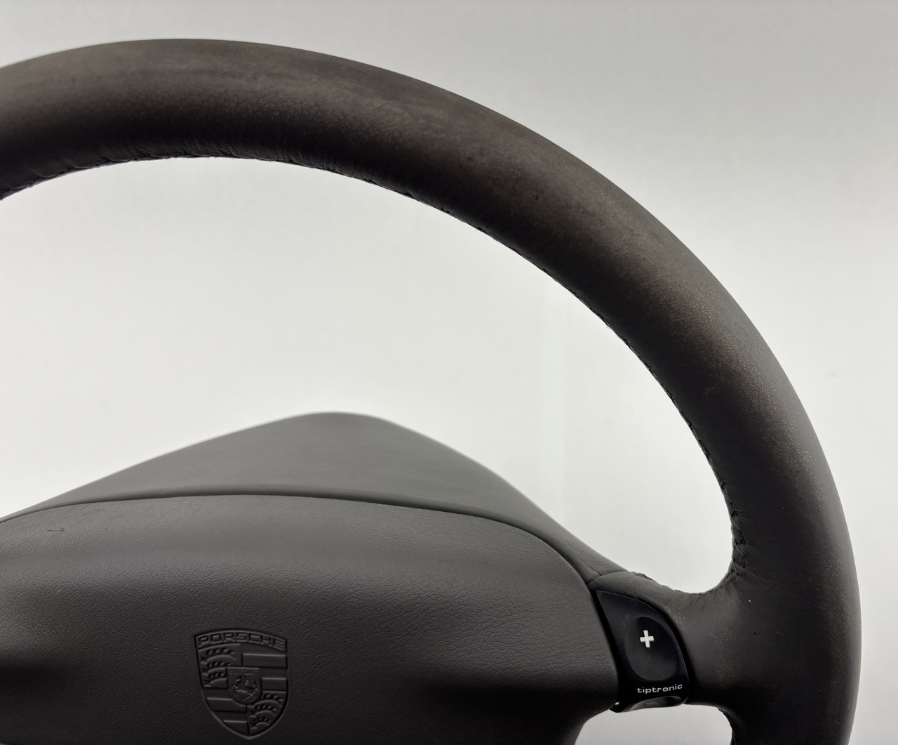 1997-1999 Porsche 986 Boxster / 996 911 Gray Leather 4 Spoke