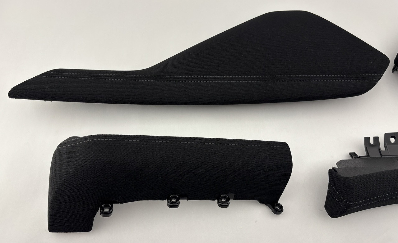 2023-2025 Nissan Z Sport OEM Black Cloth Dash / Console Trim 2023-2025 Nissan Z Sport OEM Black Cloth Dash / Console Trim