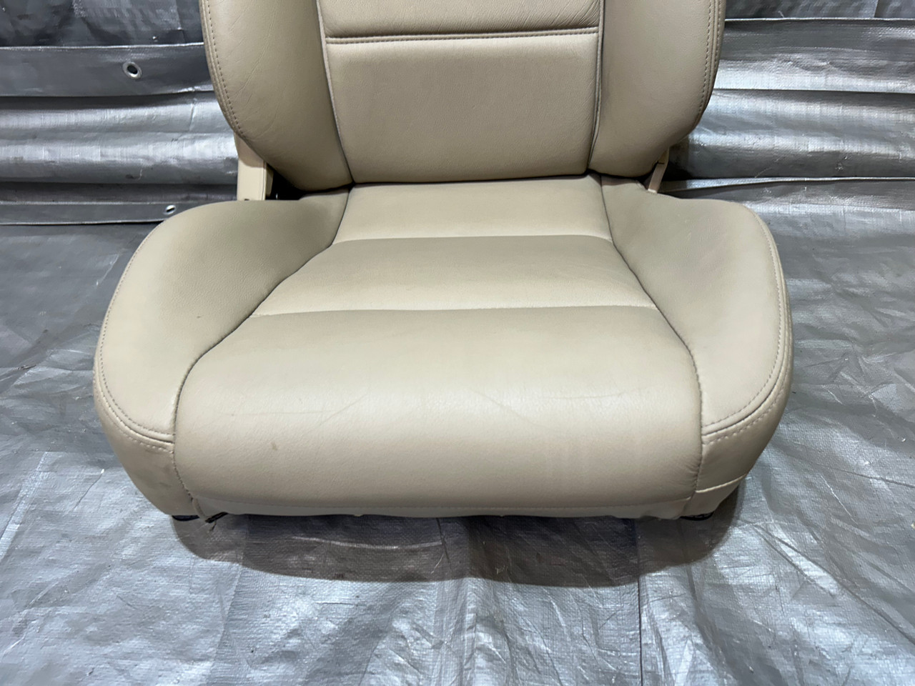 1999-2000 Mazda Miata Parchment Leather Passenger Side Seat
