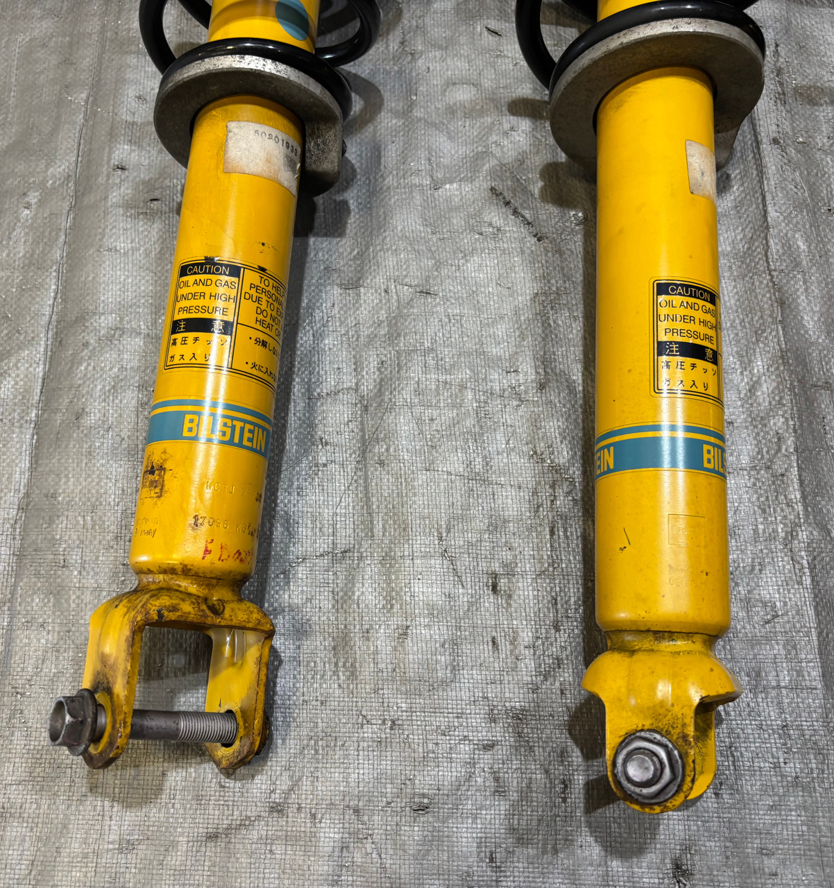 2017-2020 Fiat 124 Spider Abarth Bilstein Shocks Springs / Set of