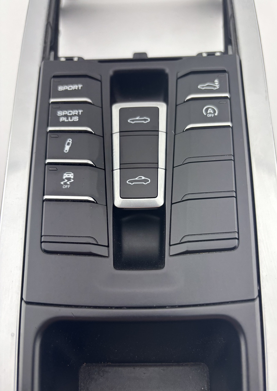 2013-2016 Porsche 981 Boxster Center Console Switch Panel / BC206