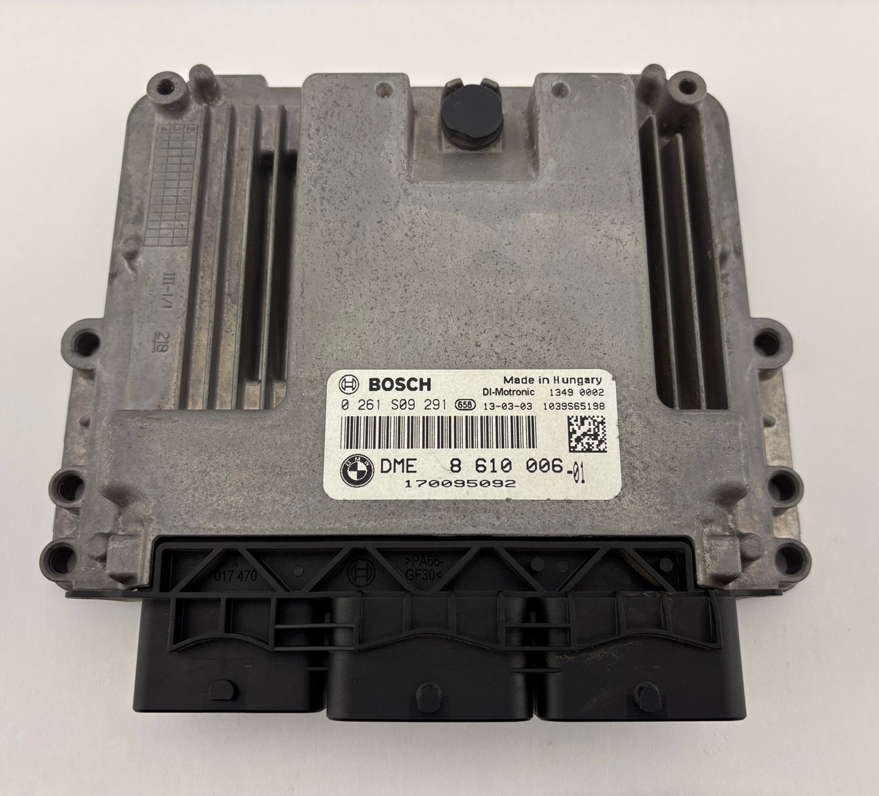 2013 Mini Cooper S R57 Convertible ECU Module DME w/ CAS / Key