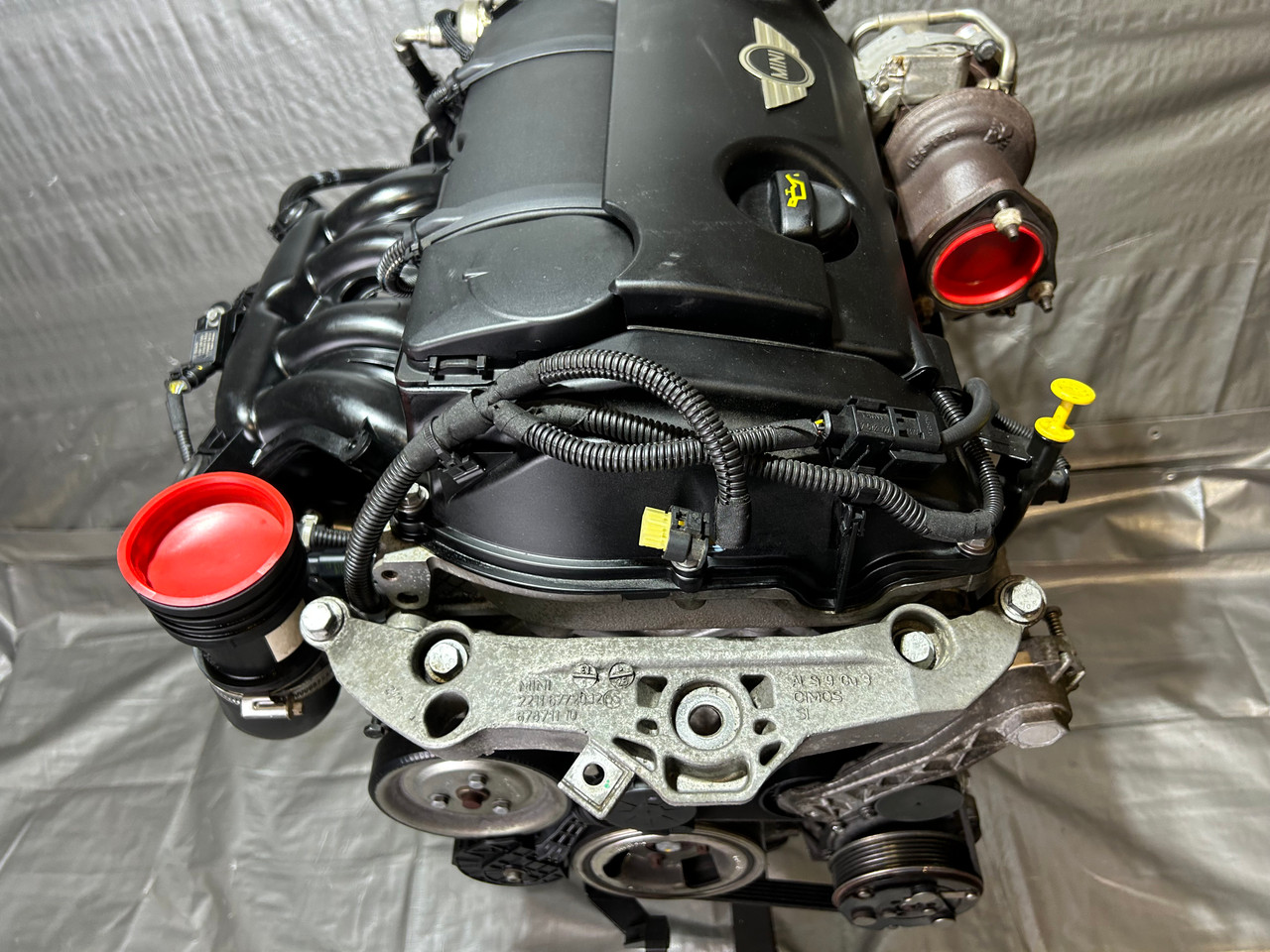 2012-2015 Mini Cooper S N18 1.6l Engine Long Block w/ Turbocharger