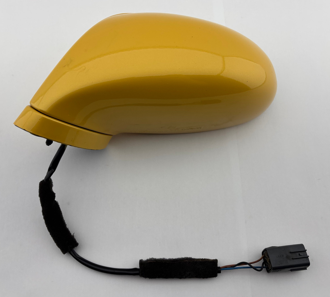 1999-2005 Mazda Miata Driver Side Power Mirror / Blazing Yellow