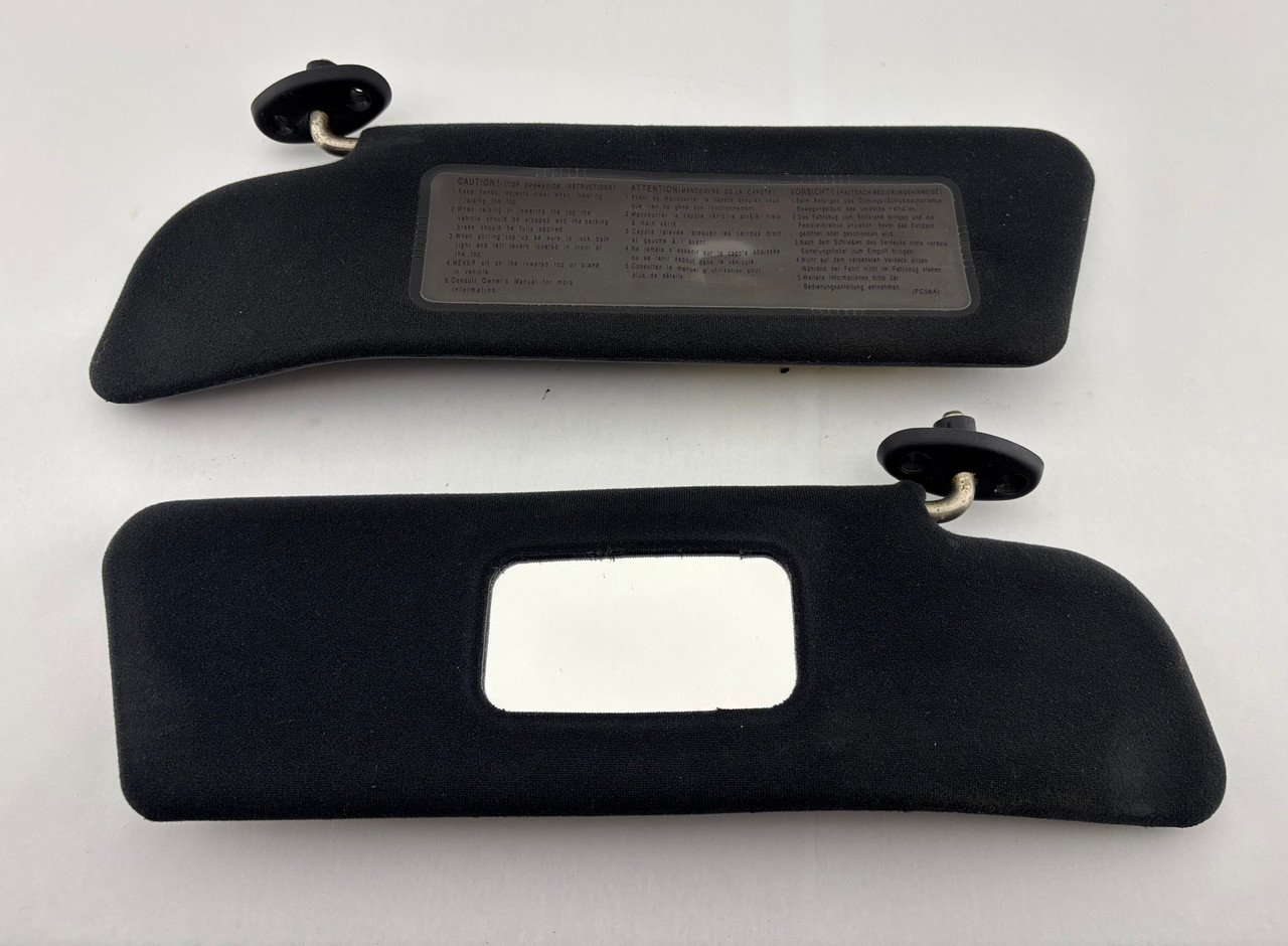 1999-2003 Mazda Miata Sun Visors / Pair / NB265 - Redline Auto Parts