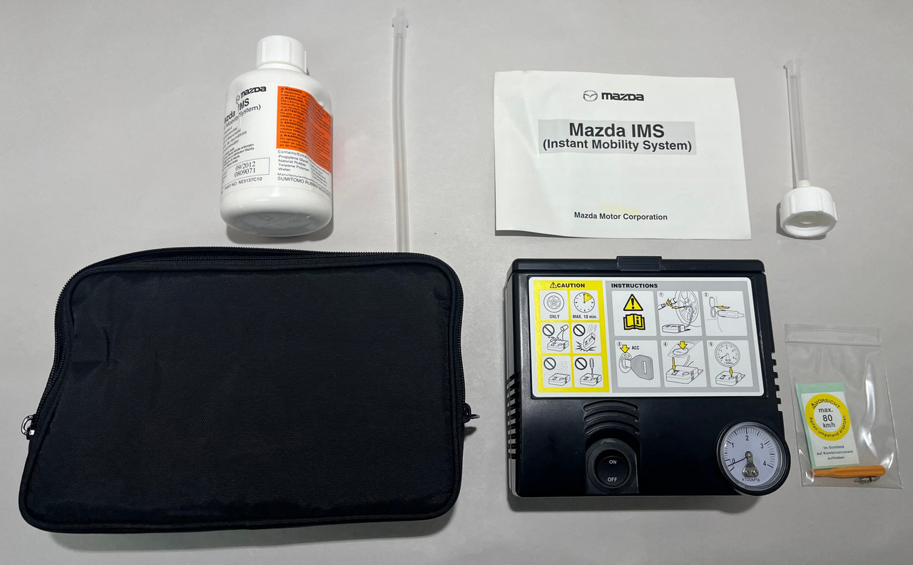 メンテナンス chonpy 2006-2015 Mazda Mx5 Miata Emergency Tire Compressor / IMS KIT