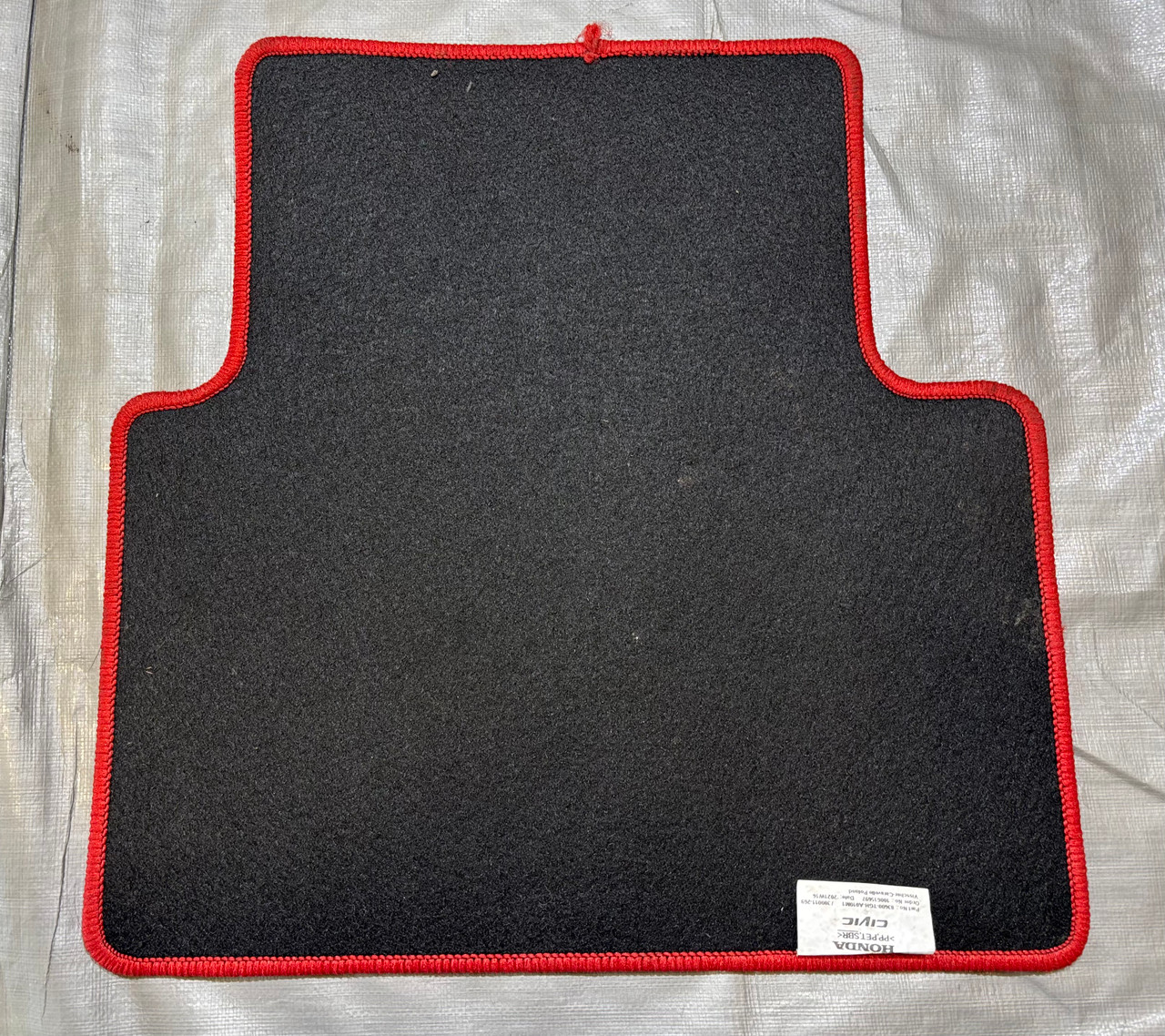 2017-2021 FK8 Honda Civic Type R OEM Floor Mats / Set of 4 / TR107