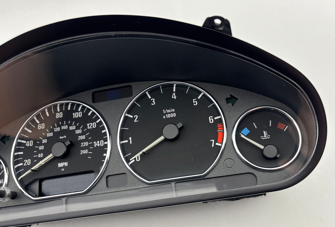 61ページ 1999-2000 BMW Z3 Roadster Coupe 2.3 Gauge Cluster / 62118381884