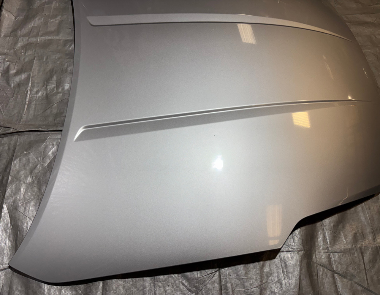 2003-2006 Nissan 350Z OEM Hood Panel / Silver Alloy Metallic 5z030