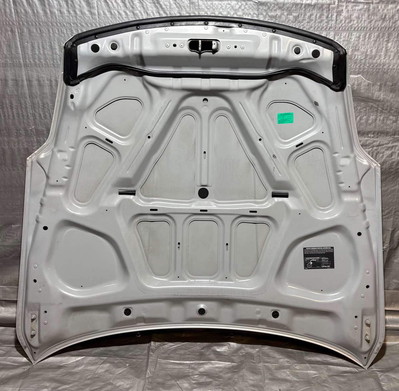2003-2006 Nissan 350Z OEM Hood Panel / Silver Alloy Metallic 5z030