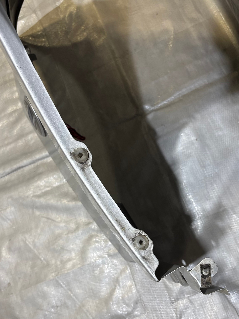 2003-2008 Nissan 350Z Passenger Fender Panel / Silver Alloy